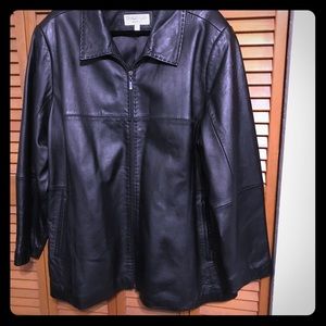 Charles Klein Woman Leather Jacket